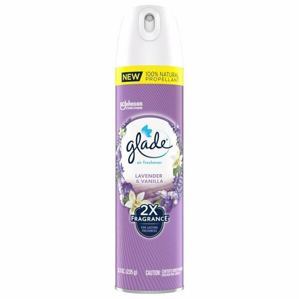 Glade Lavender & Vanilla Scent Air Freshener 8.3 oz Aerosol 1 pk, 6PK 40702